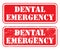 Dental Emergency Stamp