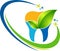 Dental herbal logo