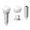 Dental implant component parts - tooth denture components