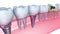 Dental implants in the gum