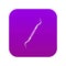 Dental instrument, probe icon digital purple