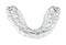 Dental mouth teeth retainer guard