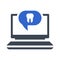 Dental online help icon