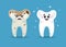 Dental Problems Funny Composition