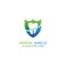Dental shield Logo template design vector, emblem, design concept, creative symbol.