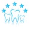Dental symbol five stars