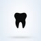 Dental Treatment and Tooth. Simple vector modern icon design illustration