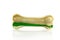 Dental treats dog bone sticks shape. Isolted on white background