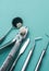 Dentist basic cutlery equipment dentistry instruments or accessories