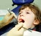 At a dentist examination