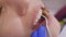 Dentist Man Clean Holding Dentistry Tools Check Up Mirror Dental Center