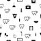 Dentist seamless pattern background icon