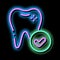 Dentist Stomatology Healthy Tooth neon glow icon illustration