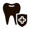 Dentist Stomatology Tooth Protection glyph icon