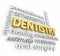 Dentistry 3d Word Collage Orthodontics Braces Dentures