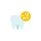 Dentistry, bacteria, dentist, doctor, hospital, teeth color icon