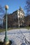 Denver Capitol building and snow