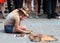 Denver Chalk Art Festival on Larimer Square.