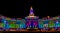 Denver City and County Building illuminated at nig