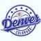 Denver Colorado logo. Denver Colorado logo. Vector and illustration.