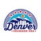 Denver Colorado logo. Vector and illustration. Denver logo design.