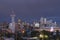 Denver, Colorado USA skyline at twilight