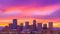 Denver Sunrise Painting, Made with Generative AI