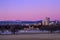 Denver Winter Skyline Jan 2013