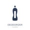 deodorizer icon. Trendy flat vector deodorizer icon on white background from Cleaning collection