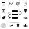 dependencies icon. Software development icons universal set for web and mobile