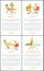 Depilation and Pedicure Service Posters Set Vector