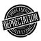 Depreciation rubber stamp