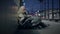 Depressed Unemployed Senior Homeless Beggar Being Poor After Job Loss