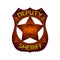 Deputy Sheriff abstract badge