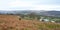 Derbyshire meadow with hills and big sky