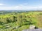 Derbyshire, viewed from Birchen Edge on a summer day. HDR image