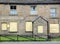 Derelict abandoned terraced housing in england