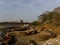 Derelict boat Ulhas river crick reti bunder Kalyan