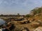 Derelict boat Ulhas river crick reti bunder Kalyan