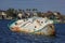 Derelict boats Gulf of Mexico Panama City Beach Fl