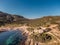 Derelict building at Revellata in Corsica