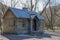 A derelict cabin in Arrowtown New Zealand