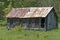 Derelict Cabin with Rusty Tin Roof