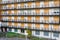 Derelict council flats in poor housing estate in Glasgow