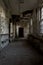 Derelict & Dark Hallway with Windows - Abandoned Central Islip State Hospital - New York