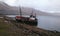 Derelict disused fishing boat in scotland