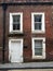 Derelict empty terraced house north of england