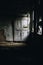 Derelict Fire Door - Abandoned Tuberculosis Sanatorium - New Jersey