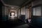 Derelict Hallway & Offices - Abandoned Stambaugh Building - Youngstown, Ohio