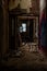 Derelict Hallway with Vintage Chair - Abandoned Creedmoor State Hospital - New York